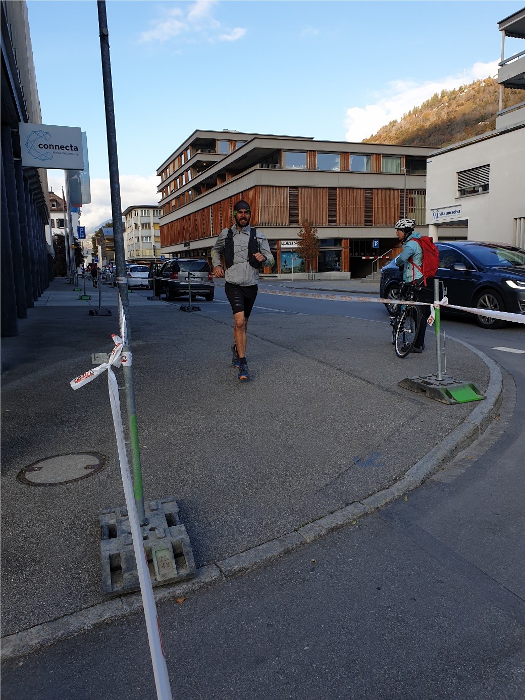 Marco kurz nach dem Start